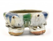 CHINESE SHIWAN WARE FLAMBLE CR