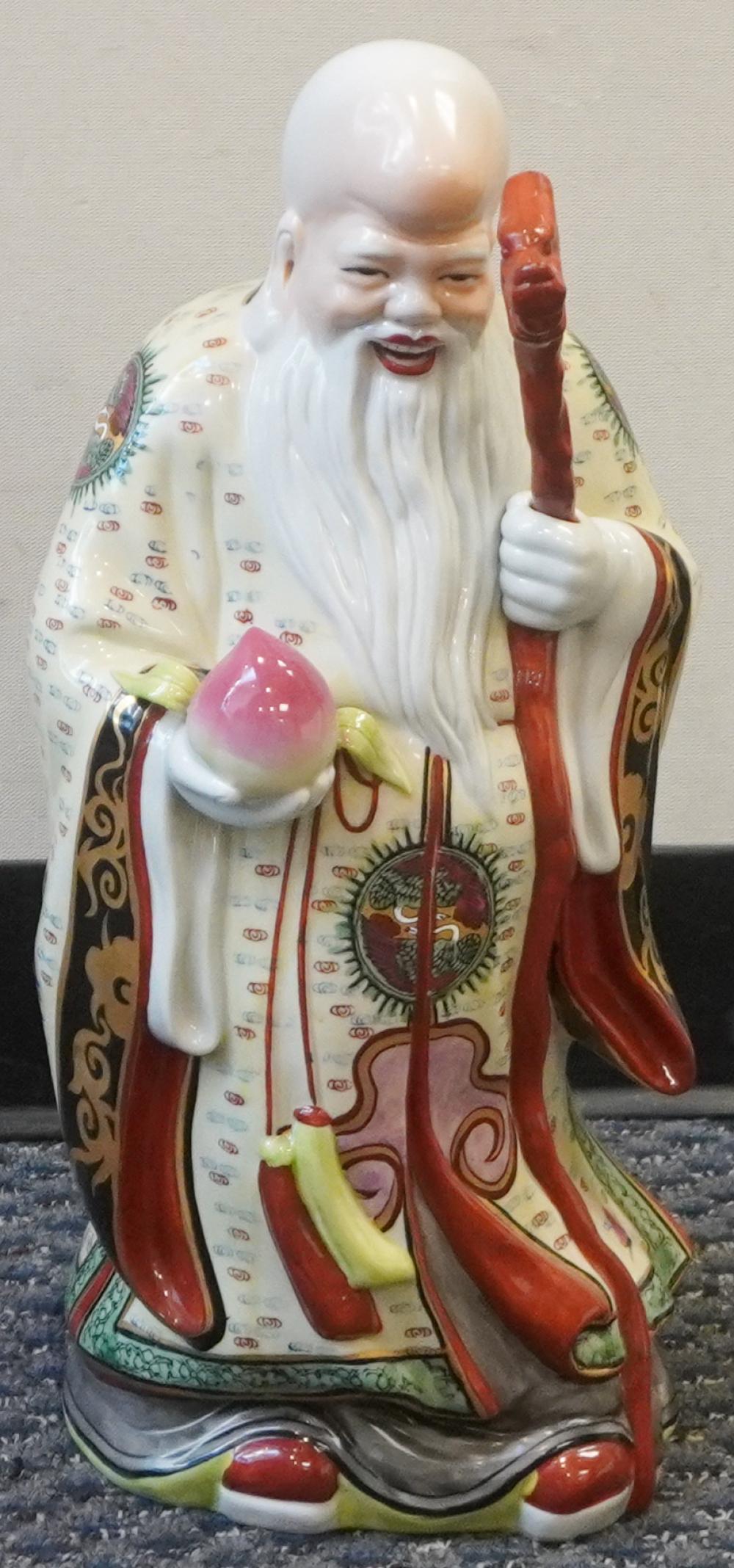 CHINESE ‘SHOU XING’ PORCELAIN