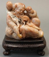 CHINESE SHOUSHAN STONE CARVING