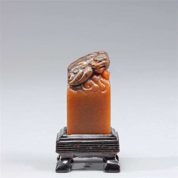 Chinese Shoushan stone seal, the