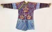 CHINESE SILK-EMBROIDERED AND C