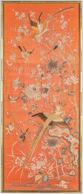 CHINESE SILK EMBROIDERED KESI