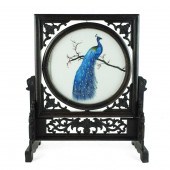 CHINESE SILK EMBROIDERED PANEL