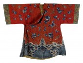 CHINESE SILK EMBROIDERED ROBE
