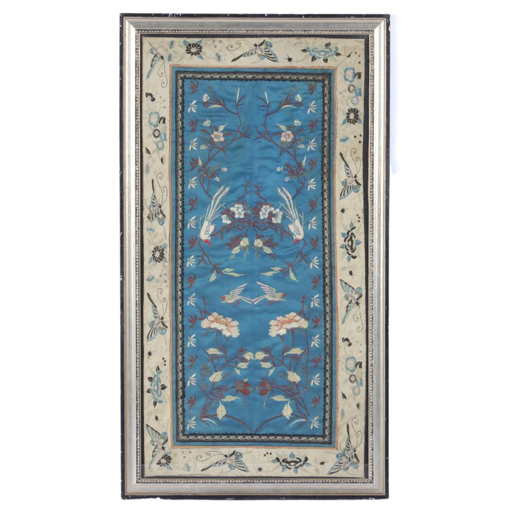 CHINESE SILK EMBROIDERED TEXTILE