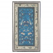 CHINESE SILK EMBROIDERED TEXTI