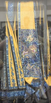 CHINESE SILK EMBROIDERED WALL
