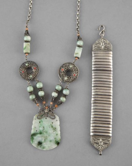 Chinese Silver Bracelet and