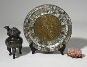 CHINESE SILVER CENSER, A HARDS