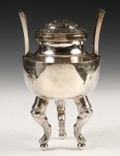 CHINESE SILVER CENSOR - Chines