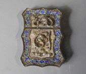 CHINESE SILVER FILIGREE CALLIN