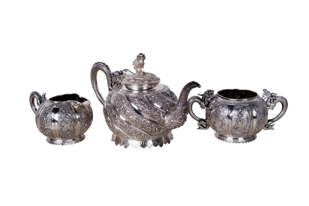CHINESE SILVER TEA
