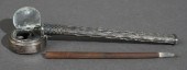 CHINESE SILVERED METAL SCRIBE