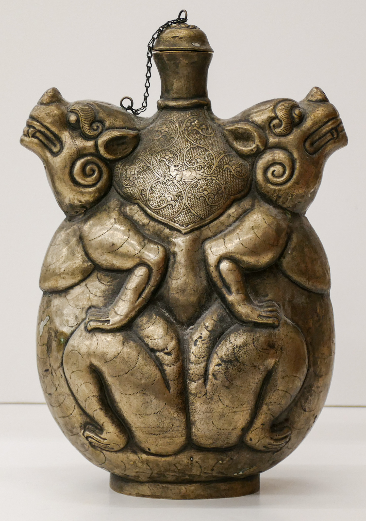 Chinese Silverplated Figural