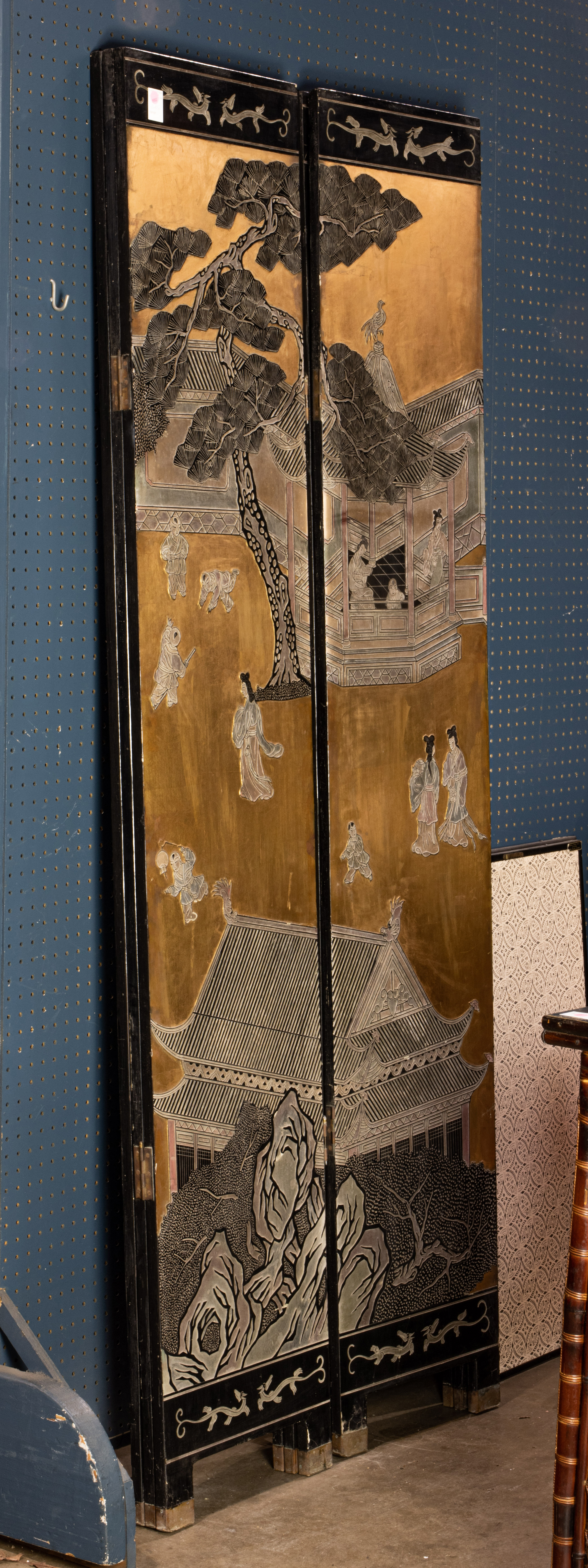 CHINESE SIX-PANEL COROMANDEL