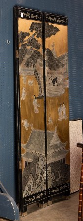 CHINESE SIX-PANEL COROMANDEL F