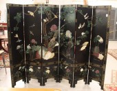 CHINESE SIX PANEL FLOOR SCREEN