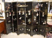 CHINESE SIX-PANEL FLOOR SCREEN