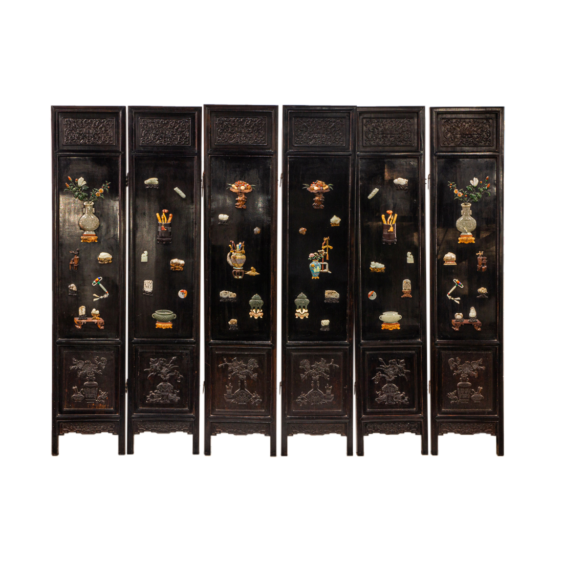 CHINESE SIX-PANEL FOLDING SCREEN