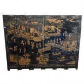 CHINESE SIX PANEL SCREENChines
