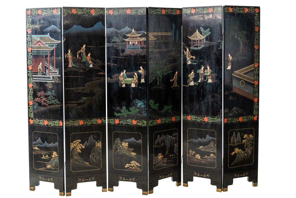 CHINESE SIX-PANEL