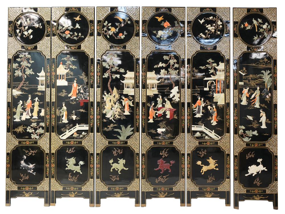 CHINESE SIX-PANEL