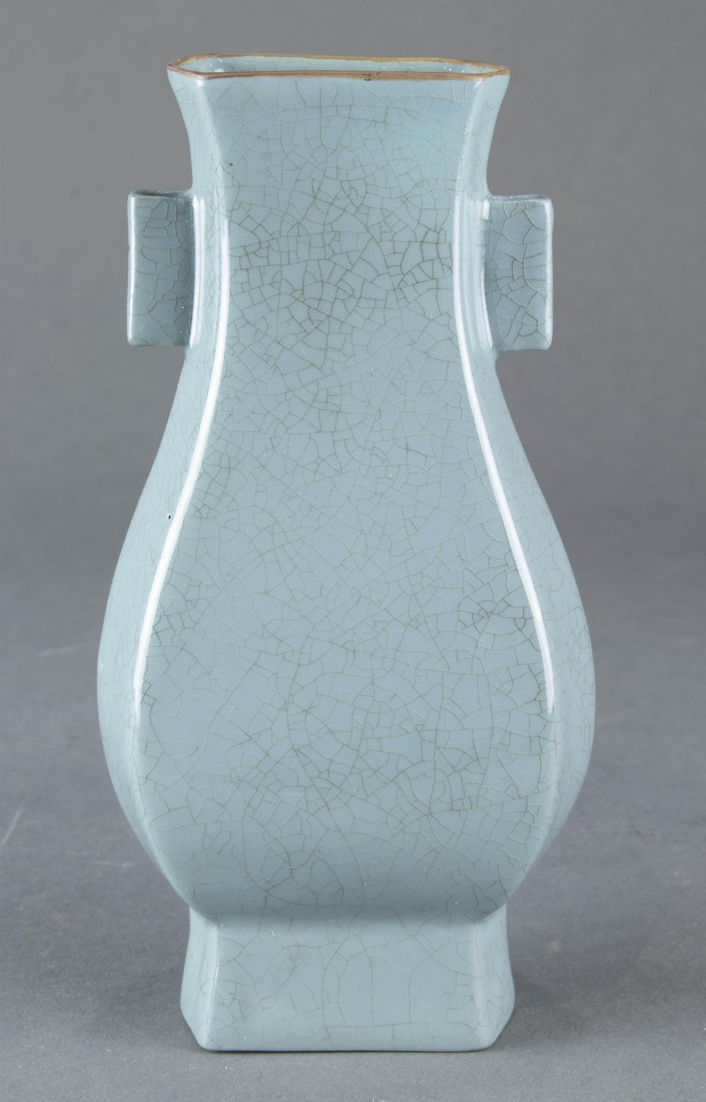 CHINESE SKY BLUE CRACKLE GLAZED