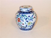 Chinese small Doucai covered j