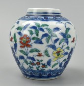 CHINESE SMALL DOUCAI "FLOWER"