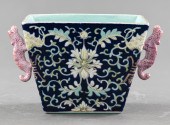 CHINESE SMALL MOLDED PLANTER W