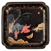 CHINESE SMALL SQUARE POLYCHROM