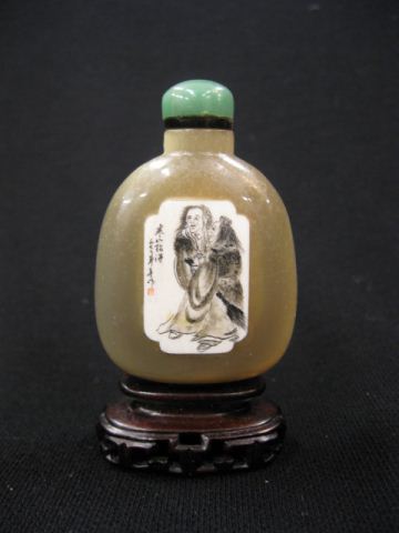 Chinese Snuff Bottle horn with