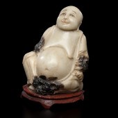 Chinese Soapstone Buddha Chine