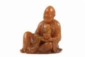 CHINESE SOAPSTONE CARVING - Ch