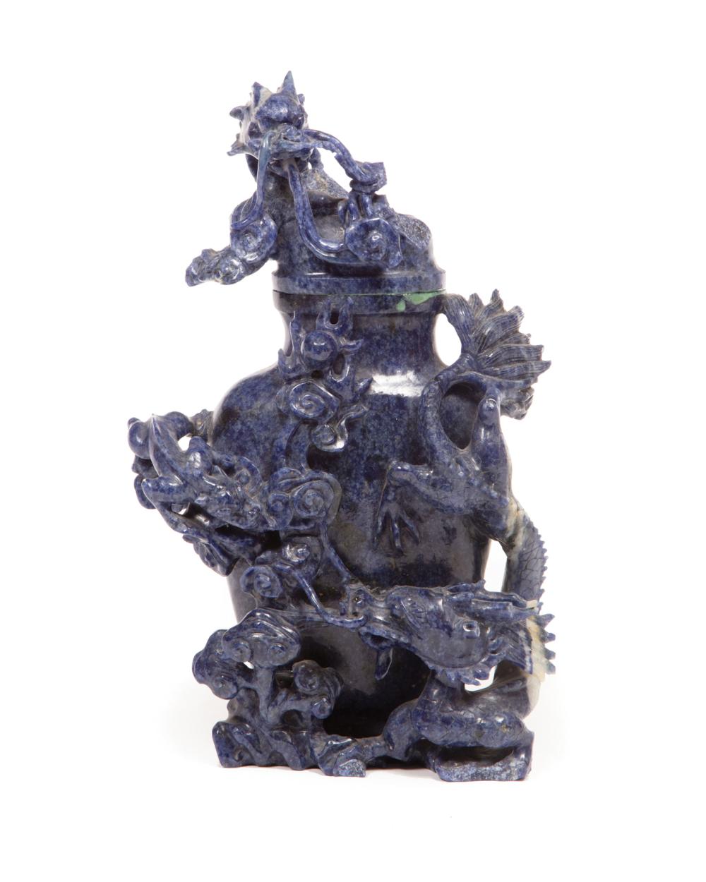 CHINESE SODALITE COVERED