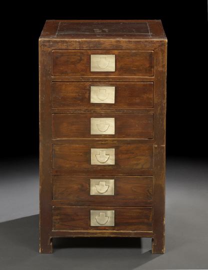 Chinese Softwood Art Deco-Style End