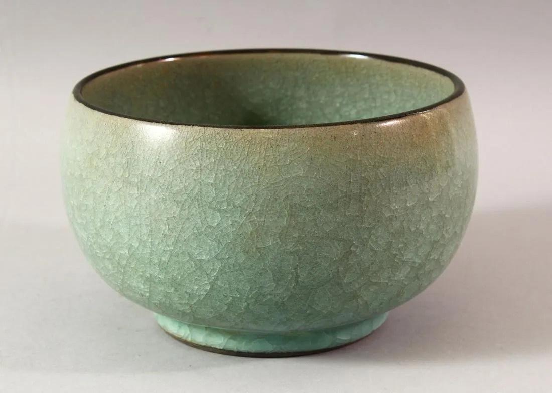 CHINESE SONG STYLE CELADON GLAZED