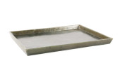 CHINESE SPINACH JADE TRAY, QIA