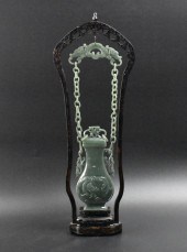 CHINESE SPINACH JADEITE COVERE