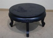 CHINESE STAINED FRUITWOOD ROUN
