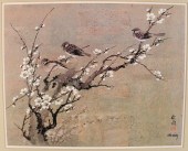 CHINESE STAMPED LITHOGRAPH OF