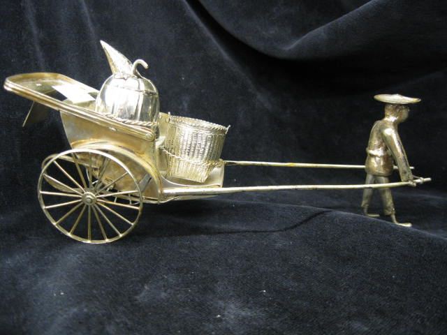 Chinese Sterling Silver Figural