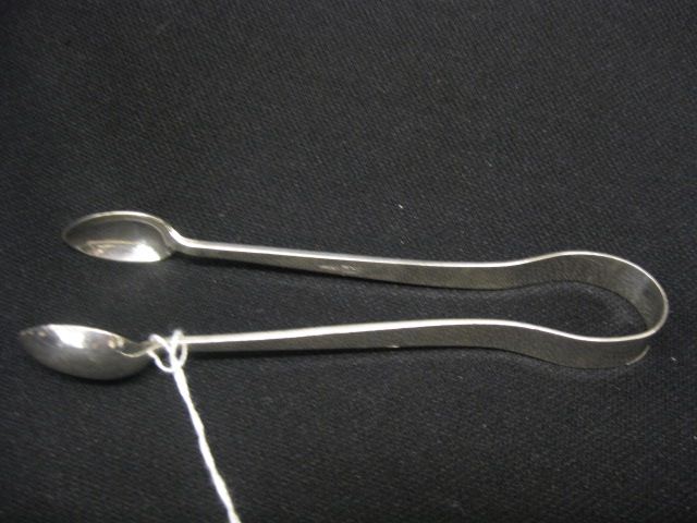 Chinese Sterling Silver Tongs