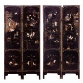 CHINESE STONE AND BONE OVERLAI