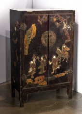 CHINESE STONE AND BONE OVERLAI