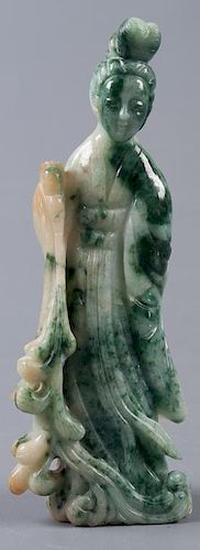 CHINESE STONE CARVED QUAN YIN