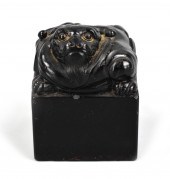 CHINESE STONE CARVED SEAL W/ D