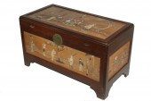 CHINESE STONE DECORATED CAMPHO