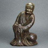 CHINESE STONE FIGURE OF A LUOH