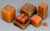 CHINESE STONE SEALS, POSS. TIA